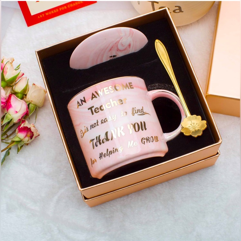 Teacher mug gift set